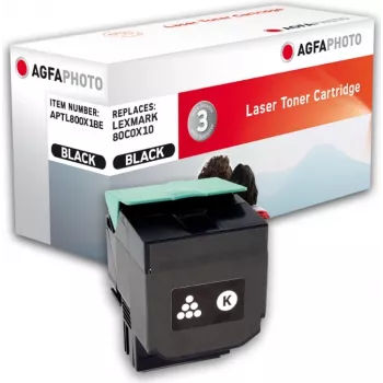 Black Compatible Toner Cartridge (Alternative to Lexmark 80C0X10, Lexmark 800X1) for Lexmark CX510de
