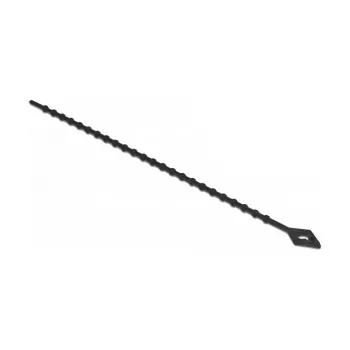 Beaded Cable Tie DeLOCK 19568 L 150 x W 2.4 mm black 100 pieces