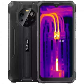 Blackview Rugged BL8800 Dual 5G Pro 6.58 FHD+IPS 1080x2408 8GB/128GB, MT6833V Octa-core 2.2GHz, 16MP Front/5MP+50MP Back Camera FLIR thermal camera Battery 8380mAh Type-C Android 1