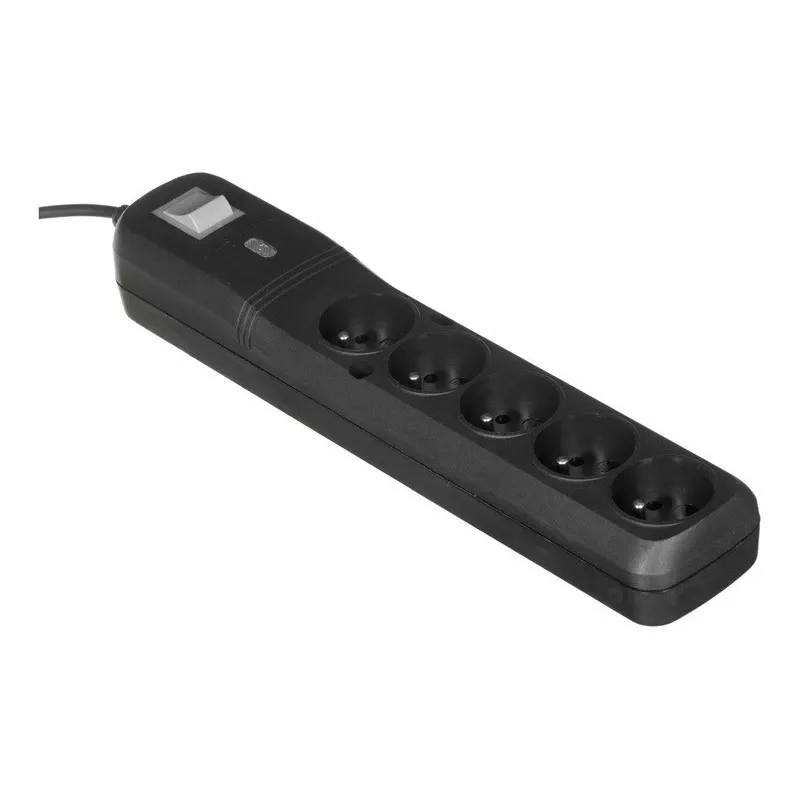Lestar 5w Lv-530wa, surge protector, 2.5m, Black Lv-530w G-a K. Cz 2,5m