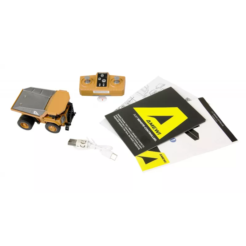 RC model car Amewi 22746, 1:64 scale, electric motor, LiPo 200 mAh, for ages 6+