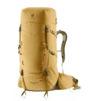 Backpack DEUTER Aircontact Core 60+10 — 60 L (expandable +10 L), 2.1 kg, unisex, yellow