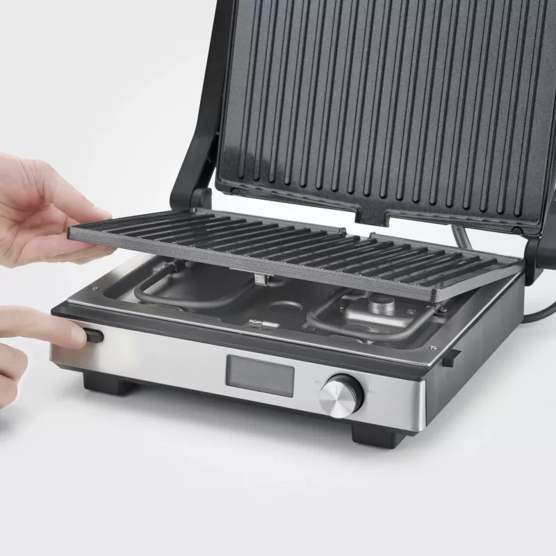 Contact Grill Severin KG 2380 Black Silver 2000W Stainless Steel