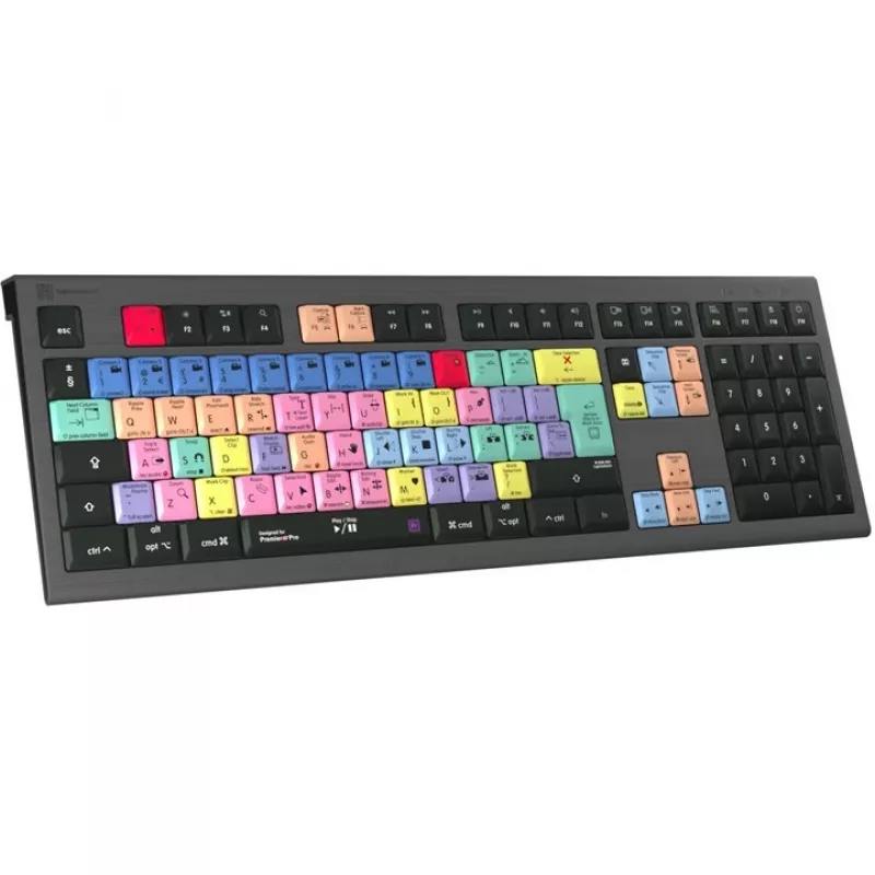 Logickeyboard LKB-PPROCC-A2M-UK Keyboard USB QWERTY English Black (LKB-PPROCC-A2M-UK)