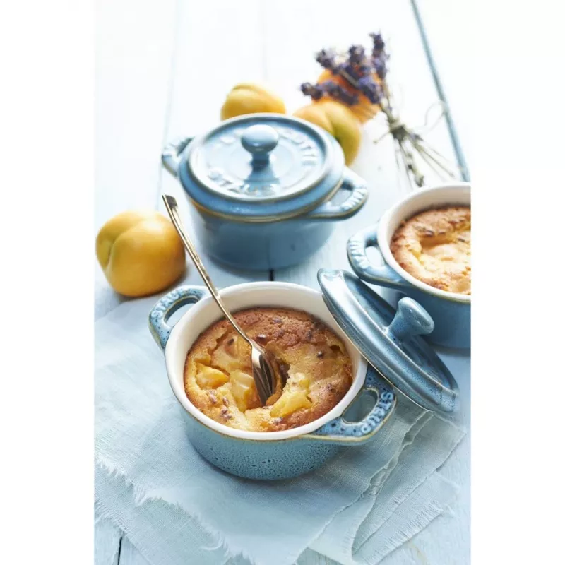 Staub Mini Cocotte Round, 4 pcs. - 200ml, Antique Turquoise