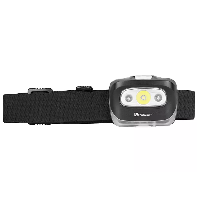 Headband flashlight Tracer TRAOSW47013 LED Black 1200 mAh USB