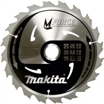 Makita M-Force - Circular Saw Blade - for Wood - 165 mm - 24 Teeth (B-32007)