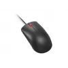 Wired USB-A mouse Lenovo 120 — Black, ambidextrous, 1600 DPI, 3 buttons, 1.5 m cable