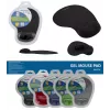 Mouse pad ESPERANZA EA137K with gel wrist rest, black, non-slip base, universal use
