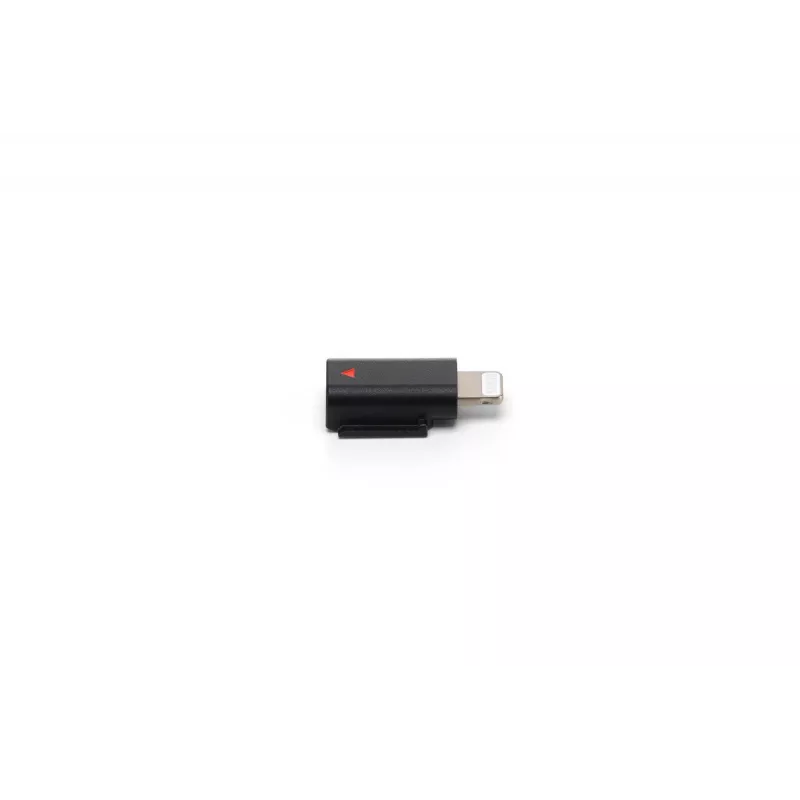 Audio adapter DJI Mic 3 Mobile Phone Adapter (Lightning) — Lightning connection, black, for Apple mobile devices
