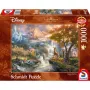 Schmidt Spiele 59486 Thomas Kinkade: Disney Bambi Jigsaw Puzzle, 1000 pieces, 69.3 x 49.3 cm, ages 12+