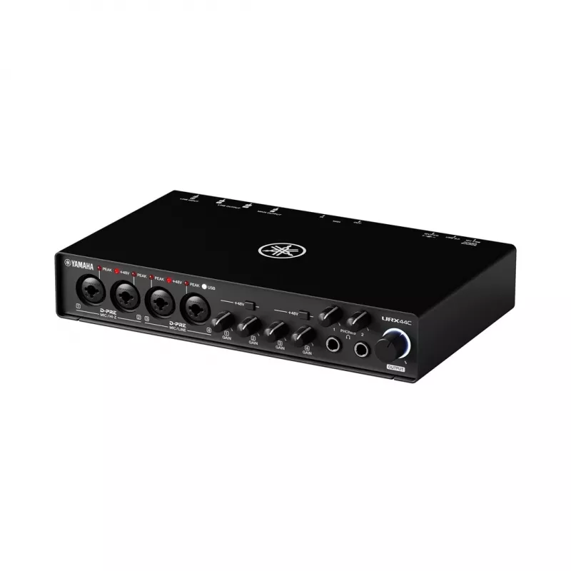 Audio/MIDI Interface YAMAHA URX44C — compact USB audio and MIDI connectivity