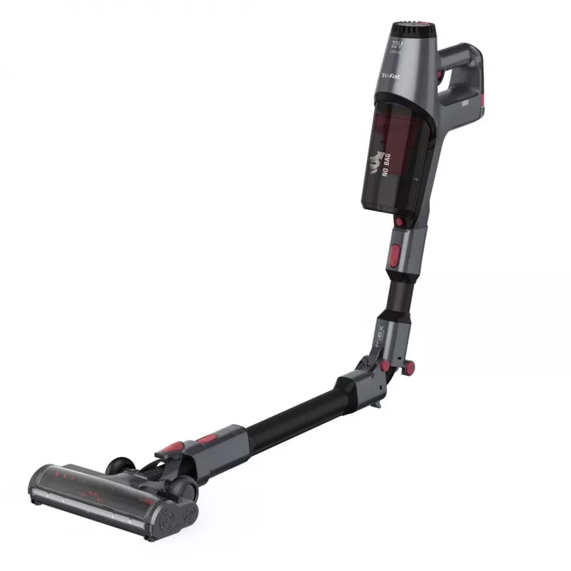 Eldom OB200 Foldon Cordless Upright Vacuum Cleaner, 150 W, 2200 mAh, Silver