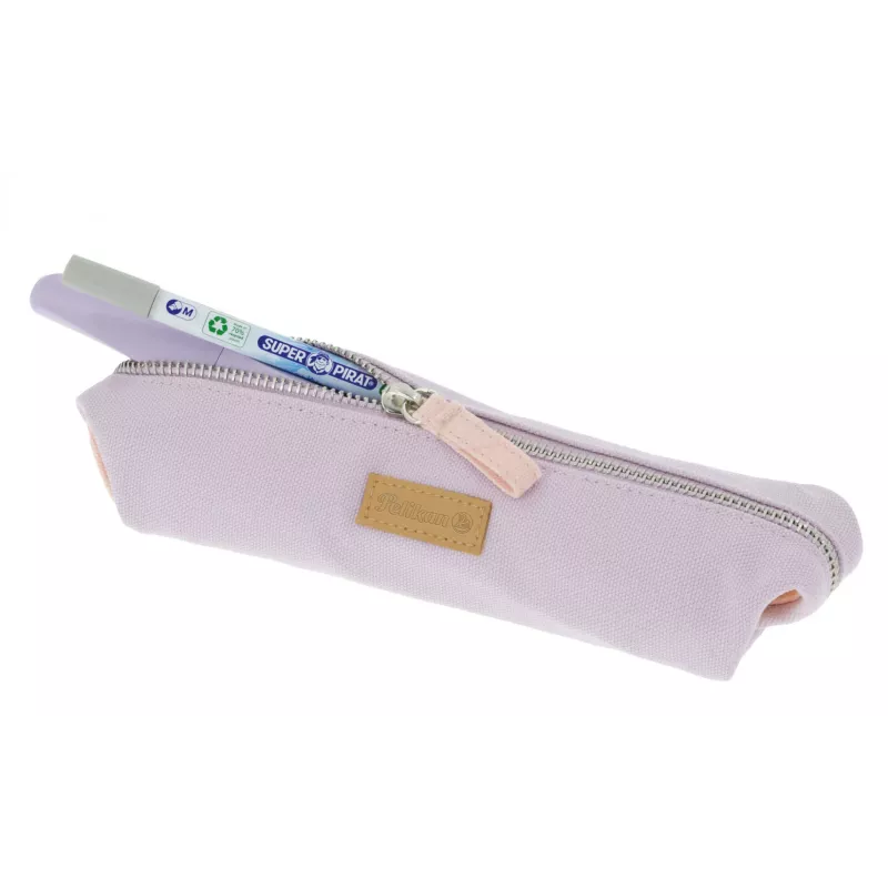 Soft pencil case Pelikan 521000 Polyester Apricot Lavender