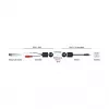 DeLOCK 87859 audio cable RJ-45 RCA 3.5mm Black Red White