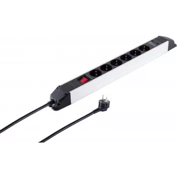 Power strip ShiverPeaks S/CONN 6-outlet with USB ports