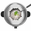 Fondue set Taurus FF2 2 L for 8 persons, stainless steel housing, 1000 W, 230 V, black/silver