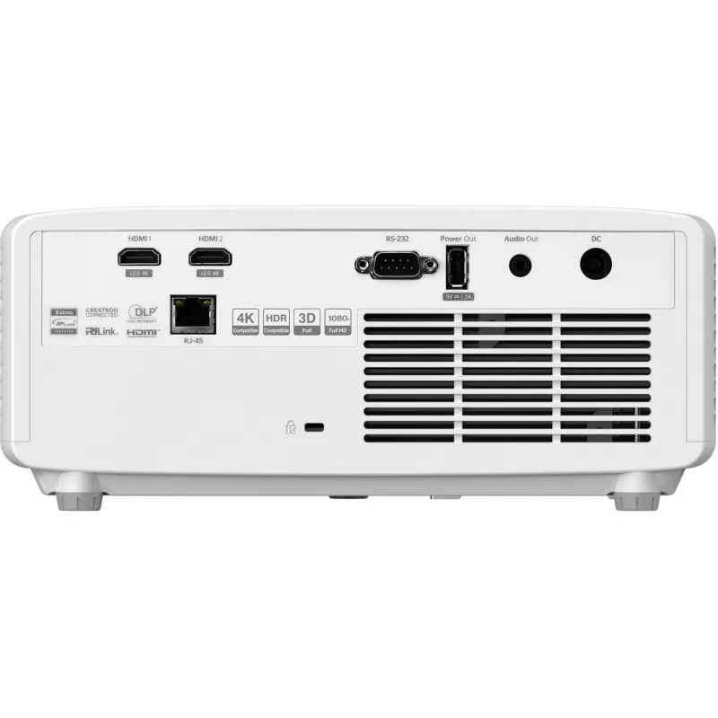 Optoma ZH520 DLP laser projector, 5500 lm, Full HD (1920 x 1080), 16:9, 3D, LAN, White (E9PD7M201EZ1)