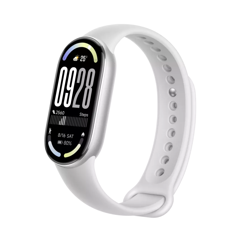 Smartwatch Xiaomi SmartBand 10 Silver AMOLED BT