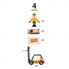 Play vehicle and track accessory Ravensburger BRIO 33573 — 4-piece multicolour set, recommended age from 0.3 years