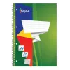 Exercise book with spiral Forpus, A4/70, Squared, soft cover 0722-003
