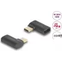 USB Adapter DeLOCK 60245 40 Gbps USB Type-C PD 3.1 240 W angled