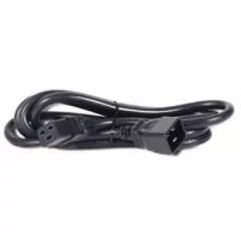 Power cable Bachmann 356.174 Black 2 m C20 C19 coupler