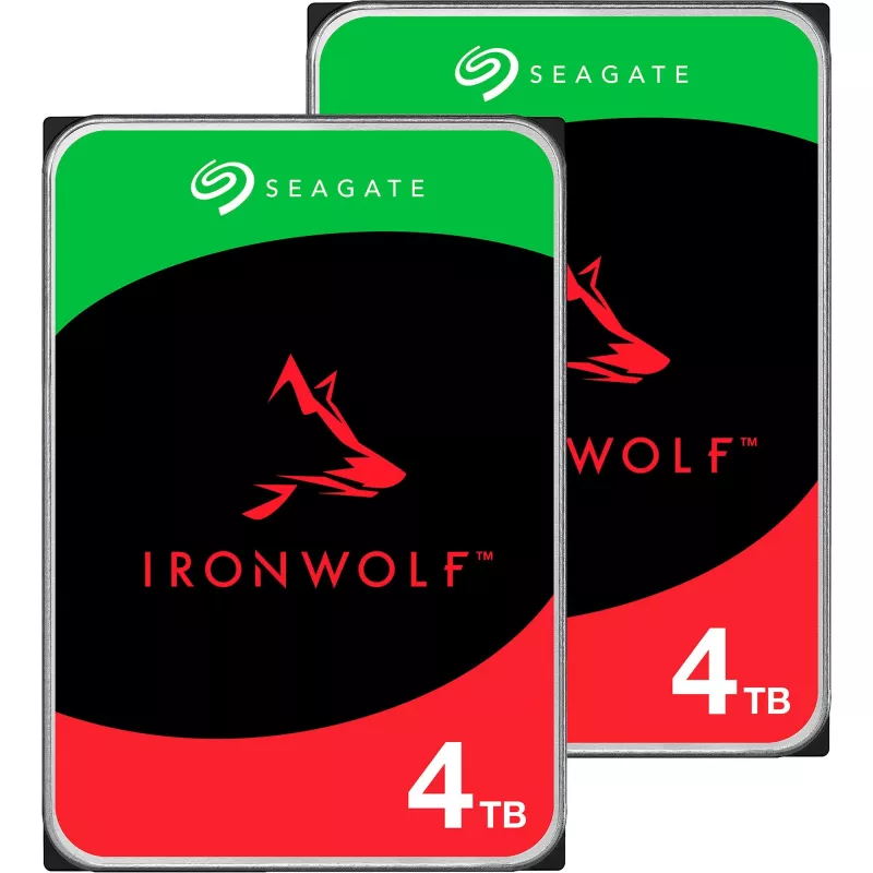 DXP2800 + 2x 4 TB Seagate IronWolf HDD Bundle, NAS