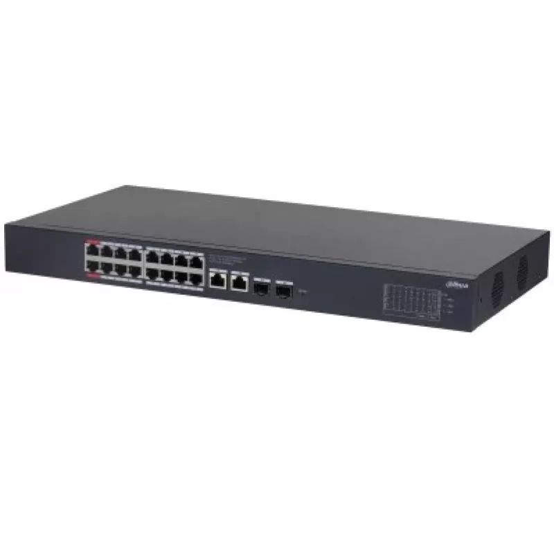 Dahua Technology CS4220-16GT-135 network switch Managed L2 Gigabit Ethernet (10/100/1000) Power over Ethernet (PoE) Black