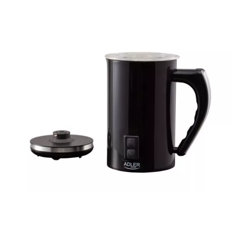 Automatic milk frother/warmer Adler AD 4478 — stainless steel bowl, 240 ml capacity, 500 W, hot & cold