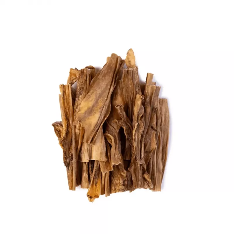 Dog treats UNISZKI Deer Skin 100 g – single-ingredient deer chews for dental care and training
