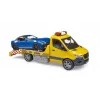 Tow truck BRUDER 02675 Yellow ABS for ages 4+