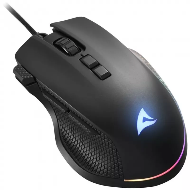 Sharkoon Mouse Shark Force 3 optical 8 Buttons 12.800DPI black