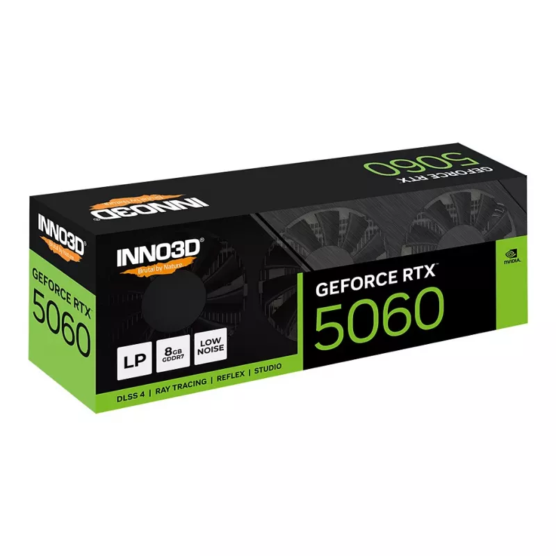 INNO3D GeForce RTX 5060 X3LP 8GB GDDR7 Low Profile Graphics Card