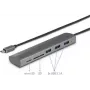 Renkforce RF-3374948 Interface Hub USB 2.0 Type-C 5000 Mbit/s Silver (RF-3374948)