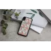 Phone case iKins for iPhone XR — Diamond pattern, black