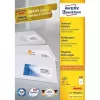 Avery 3655 self-adhesive label Rectangle Permanent White 200 pc(s)