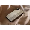 Smartphone case man and wood for iPhone X/XS — vintage olive black