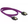 SATA cable DeLOCK 83691 0.5 m SATA 7-pin Purple