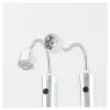 Grill light RealPower 495550 — stainless steel, battery AAA, set of 2 for outdoor barbecue