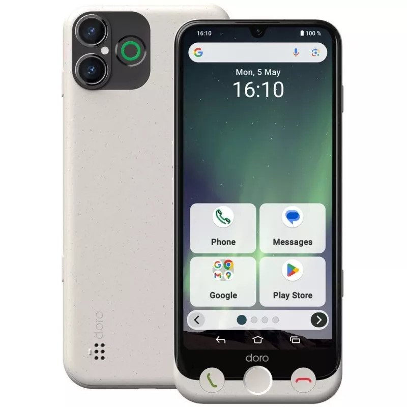 Smartphone Doro Aurora A30 6.1 inch 128GB Black