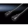 Power Cable Rittal DK 7200.215 Black 1.8 m C14 C13