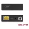 AV transmitter & receiver set DELOCK 65955 — Cat6/Cat6a HDMI extender, up to 3840×2160, wired, Micro-USB B power