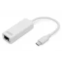 Digitus DN-3024 USB 3.0 Adapter 20 cm 1x USB-C to 1x RJ45 Shielded