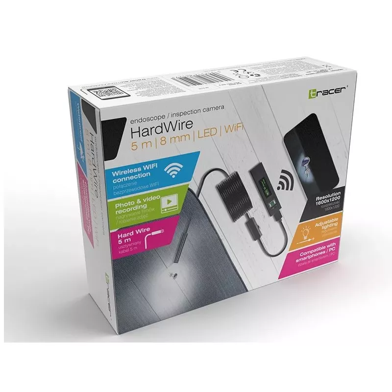 Tracer HardWire 1600 X 1200 Endoscope Fortradet Tradlos