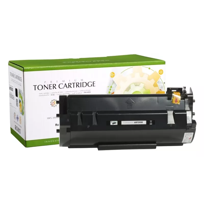 Toner Compatible Static Control Lexmark 602X 20000 pages Black