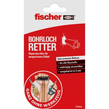 Drill Hole Rescue FISCHER GOW 10 545947 – repair plug for damaged drilled holes