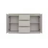 CHEST OF DRAWERS WITH 2 DOORS AND 3 DRAWERS, CASHMERE COLOUR