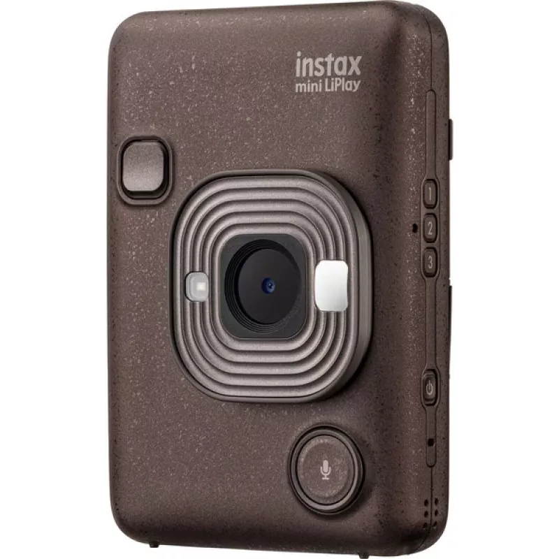 Instant print camera Fujifilm Instax mini LiPlay — 1/5 inch 2560×1920 CMOS, prints 86×54 mm, 2.7 inch TFT, Bronze