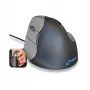 BakkerElkhuizen Evoluent 4 Left, Left-hand, Vertical design, Laser, 2600 DPI, Black, Grey, Silver